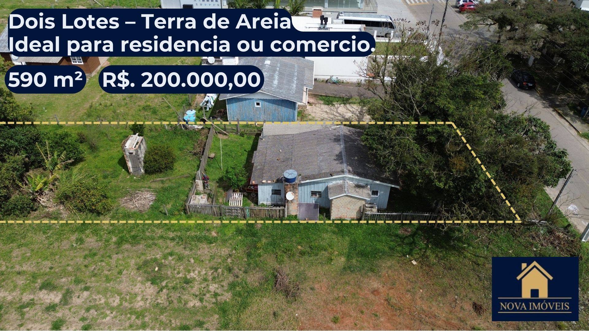 Terreno para venda, Centro em Terra de Areia | Ref.: 231